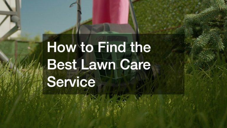 How to Find the Best Lawn Care Service